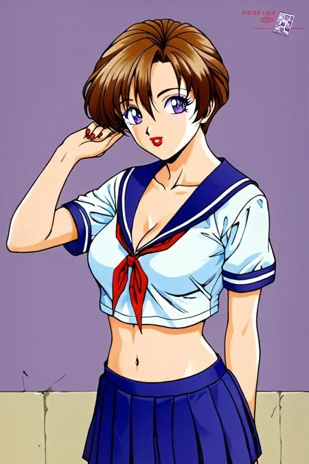 Anime Style,Girl,LoRA,Pony