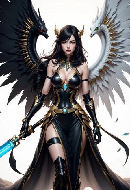 Anime Style,Girl,Element Boost,LoRA,FLUX.1