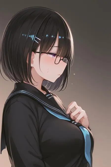 Anime Style,Girl,Physical/Facial feature,LoRA,Pony