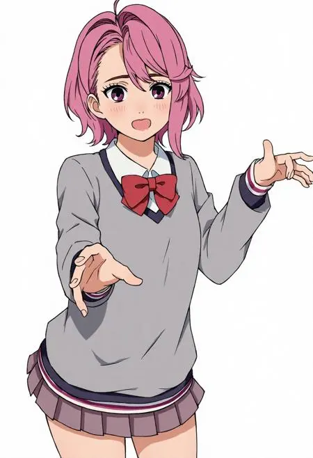 Anime Style,Girl,Physical/Facial feature,LoRA,FLUX.1