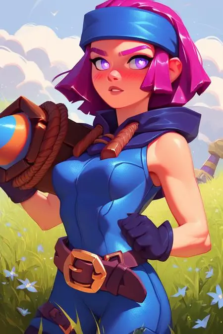 CGI style,Anime Character,Girl,LoRA,SDXL