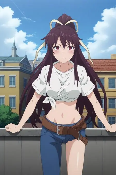 Anime Style,Girl,Object Enhance,LoRA,Pony