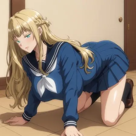 Anime,Girl,Physical/Facial feature,LoRA,Pony