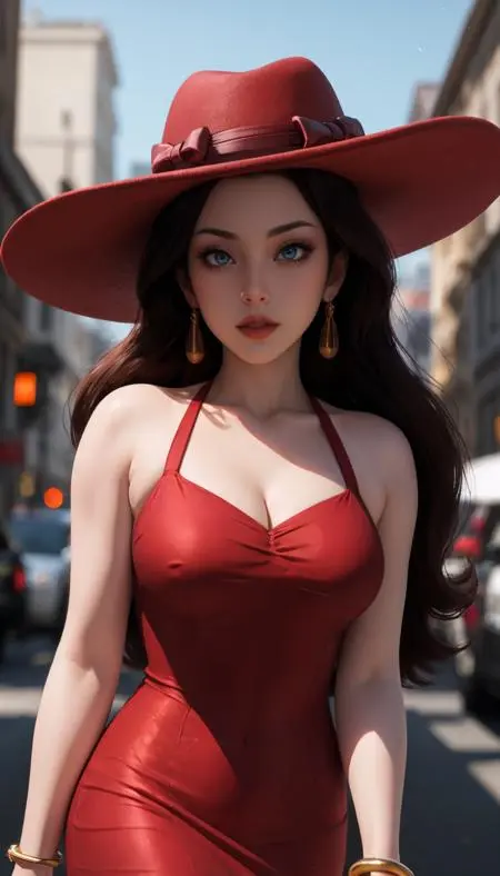 CGI style,Anime Character,Girl,LoRA,SD 1.5