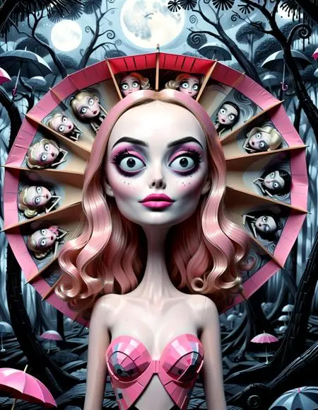 Illustration,Classic Painting,Girl,LoRA,SDXL