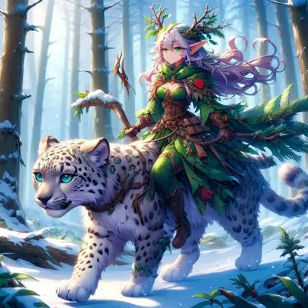 Anime Style,Girl,Animal,LoRA,SDXL