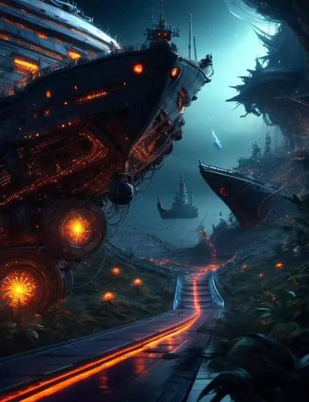 CGI style,Anime Style,Space & Scene,LoRA,SD 1.5