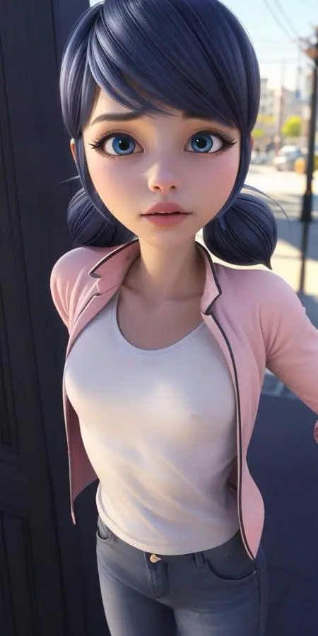 CGI style,Anime Character,Girl,LoRA,SD 1.5