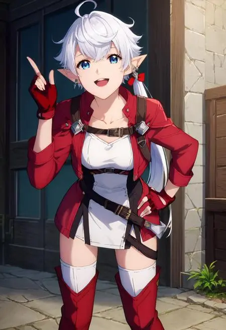 CGI style,Anime Character,Girl,LoRA,SDXL