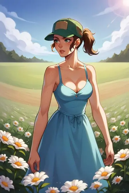 Anime Style,Girl,LoRA,Pony