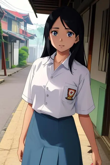 Anime,CGI style,Girl,LoRA,SD 1.5