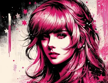 CGI style,Anime Style,Girl,LoRA,SD 1.5