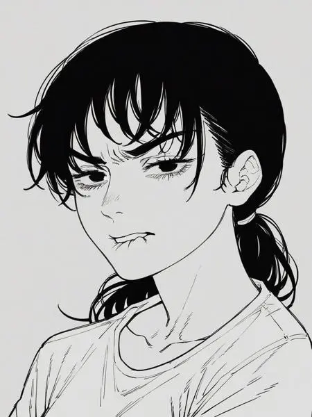 Anime,Anime Character,Hand-Drawn,LoRA,SDXL