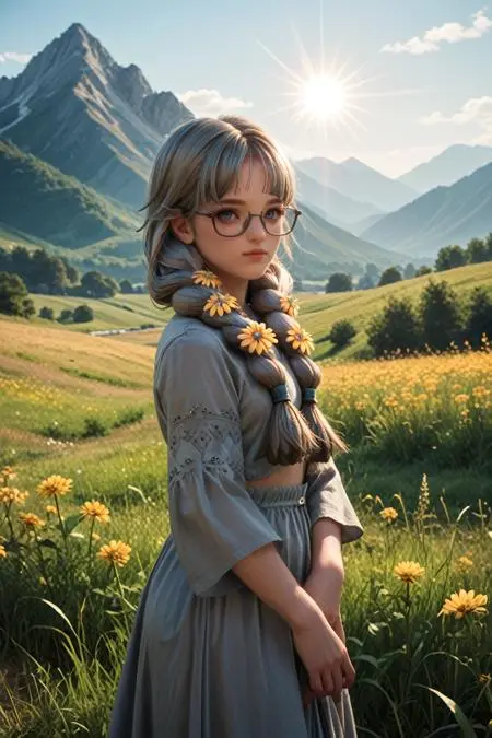 CGI style,Anime Character,Girl,LoRA,SDXL