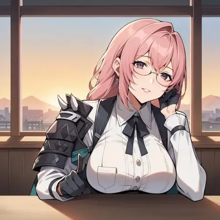 Anime Style,Girl,Physical/Facial feature,LoRA,Pony