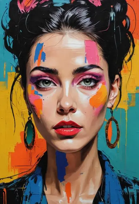 Realistic,Classic Painting,Street Photography,Checkpoint,SDXL