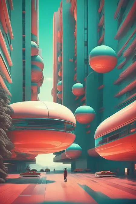 Anime,Anime Style,Building,LoRA,SDXL