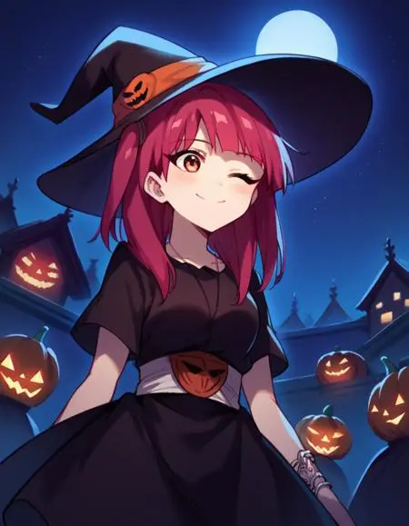 Anime Style,Girl,Physical/Facial feature,LoRA,Pony