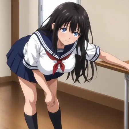 Anime Style,Girl,Object Enhance,LoRA,Pony