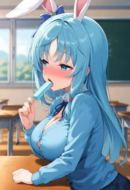 Anime Style,Girl,LoRA,Pony