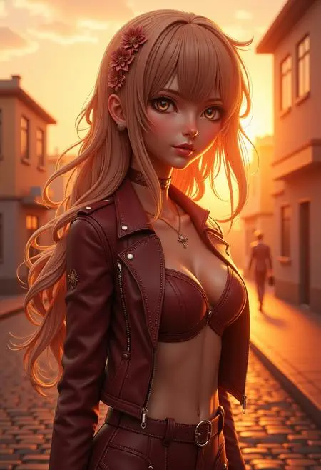 Anime,CGI style,Girl,LoRA,FLUX.1