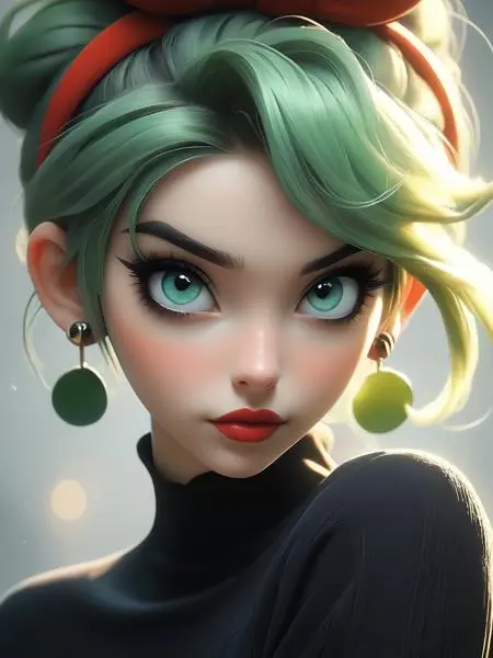 CGI style,Anime Style,Girl,Checkpoint,SDXL