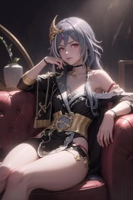 CGI style,Anime Character,Girl,LoRA,SD 1.5