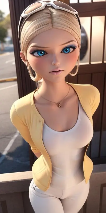 Anime,CGI style,Girl,LoRA,SD 1.5