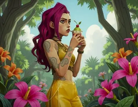 Anime Style,Girl,Object Enhance,LoRA,FLUX.1