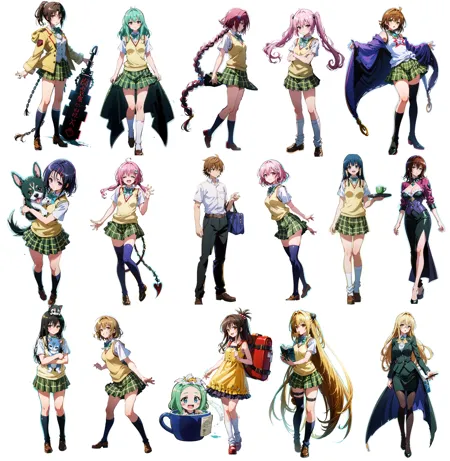 Anime,Anime Character,Girl,LoRA,SD 1.5