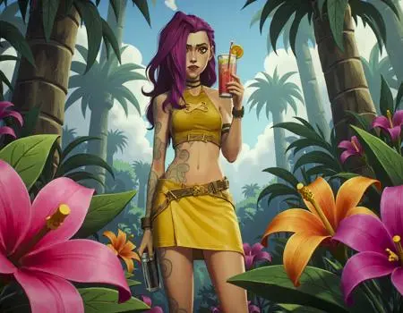 Anime Style,Girl,Object Enhance,LoRA,FLUX.1