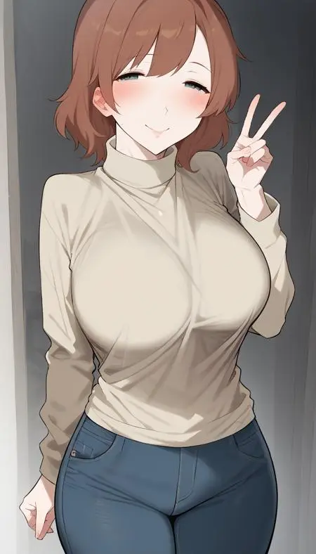 Anime Style,Girl,Physical/Facial feature,LoRA,Pony