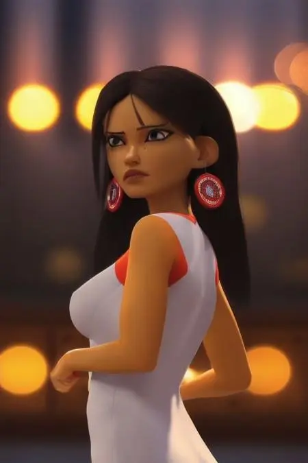 Cartoon style,Anime Character,Girl,LoRA,SD 1.5