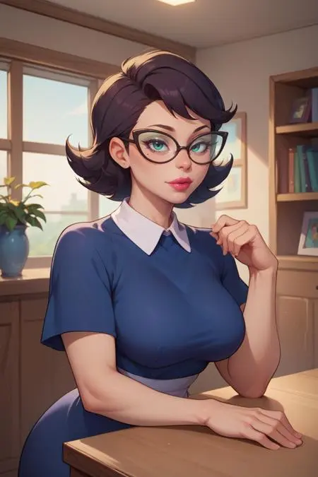 Anime Style,Girl,Physical/Facial feature,LoRA,Pony