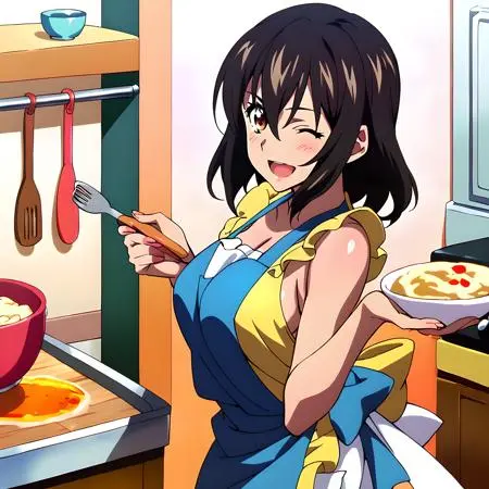 Anime Style,Girl,Object Enhance,LoRA,Pony