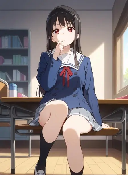 Anime Style,Girl,LoRA,Pony