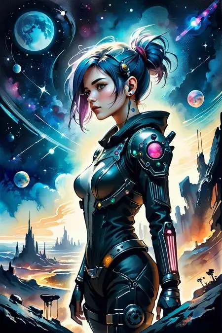 CGI style,Anime Style,Girl,Checkpoint,SDXL