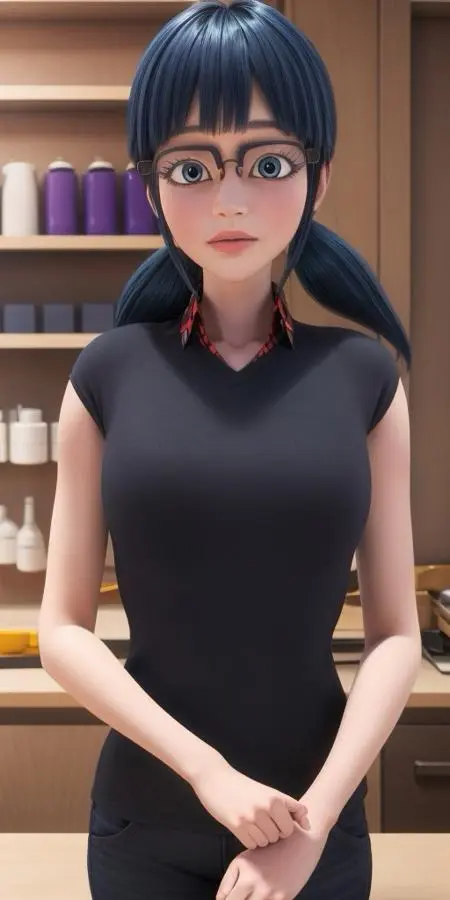 Anime,CGI style,Girl,LoRA,SD 1.5