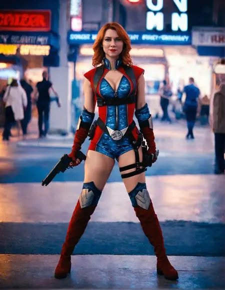 Portrait Photography,Girl,LoRA,Pony