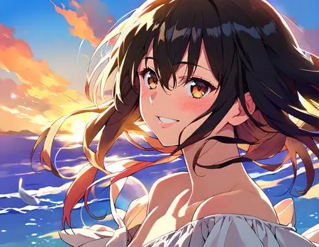 Anime Style,Girl,Object Enhance,LoRA,Pony