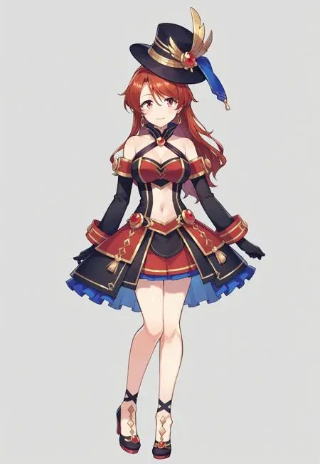 Anime Style,Girl,Physical/Facial feature,LoRA,Pony