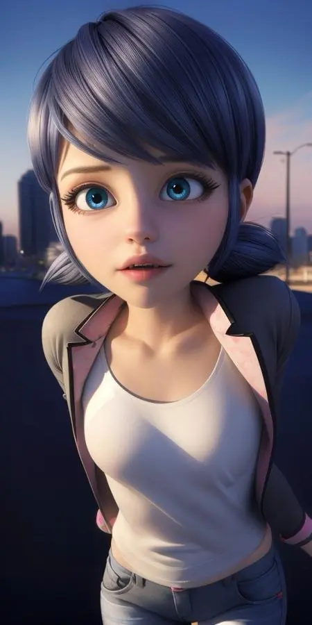 CGI style,Anime Character,Girl,LoRA,SD 1.5