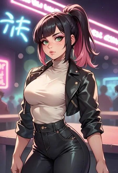 CGI style,Anime Style,Girl,Checkpoint,Pony