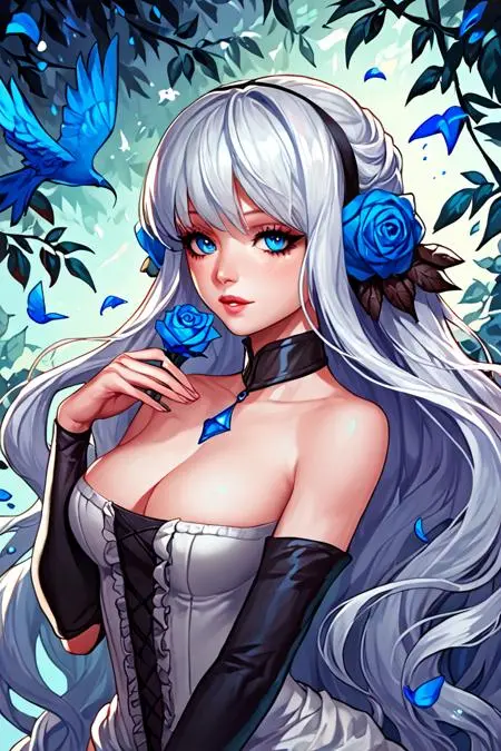 Anime Style,Girl,Style Boost,LoRA,Pony