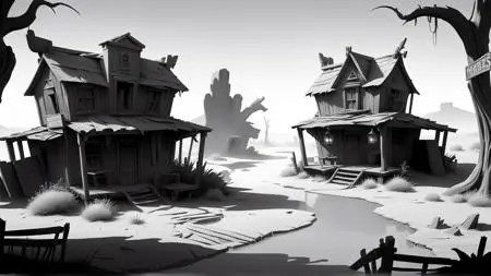 CGI style,Game Scene Design,Space & Scene,LoRA,SDXL