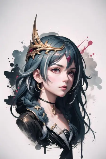 CGI style,Anime Character,Girl,LoRA,SD 1.5