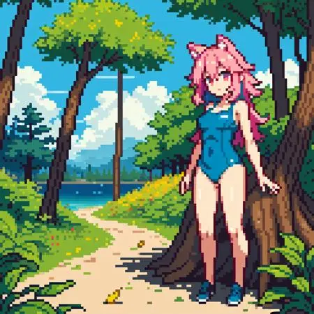 Illustration,Girl,Space & Scene,Checkpoint,SD 1.5