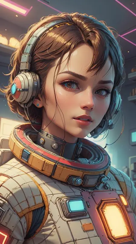 CGI style,Anime Style,Girl,LoRA,SD 1.5