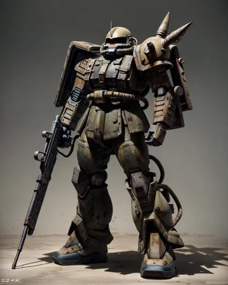 Anime,CGI style,Mecha,LoRA,SD 1.5