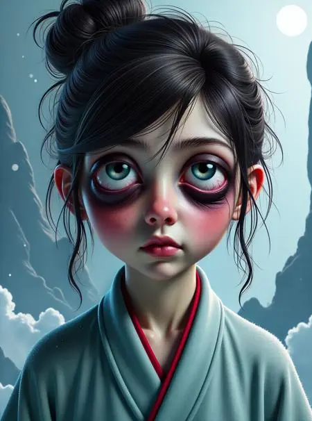 CGI style,Anime Style,Girl,LoRA,FLUX.1